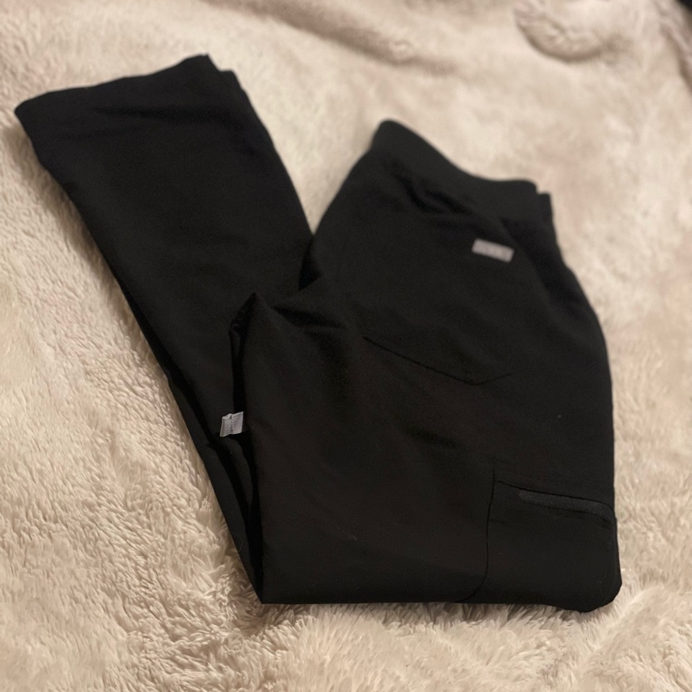 Black Yola Figs Pants